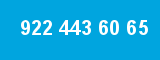 922 443 60 65 922 443 60 65